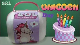 Большой Чемоданчик ЛОЛ Сюрприз ЕДИНОРОГ Custom Bigger LOL Surprise Unicorn