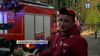 Жители общежития в Череповце спасали соседей от огня