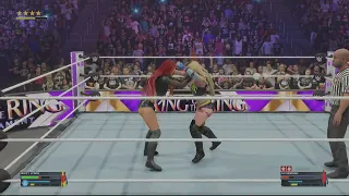 WWE 2K24 Becky Lynch vs Liv Morgan Womens World Title King & Queen Of The Ring 2024