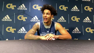 GT Basketball - Michael Devoe press conference - December 10, 2021