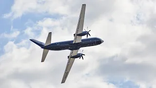 Старый, но новый Ил-114: пилотаж почти 30-летнего самолёта на МАКС-2021
