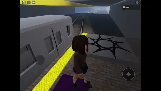 Roblox Subway￼ train crash 💥 ￼(knowing)