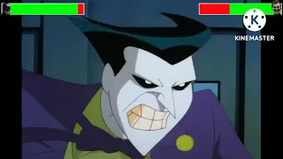 Batman vs  Joker (B:TAS) With Healthbars