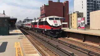 Metro-North Railroad HD 60fps: GE P32AC-DM Dual-Mode & Diesel Trains @ Harlem-125th Street (5/29/18)