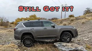 2022 Lexus LX600 F Sport Towing Fail and Off Pavement Review