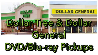 Dollar Tree & Dollar General DVD/Blu-ray Pickups