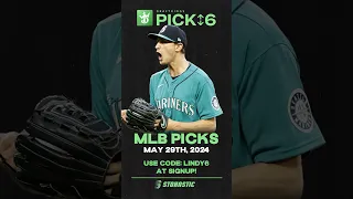 MLB DraftKings Pick 6 Plays🔥| Best DraftKings MLB Picks Today! Wednesday, 5/29/2024