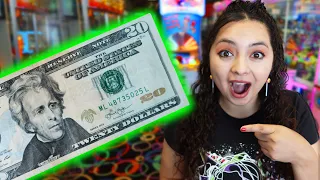 $20 Claw Machine Challenge!