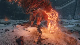 Sekiro: Shadows Die Twice - Demon of Hatred Secret Boss Fight 60FPS