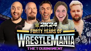 WWE2K24 40 Years of WrestleMania: The Tournament!