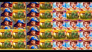 45 SPINS - LOW BET BIG WIN - NAPOLEON & JOSEPHINE SLOT MACHINE