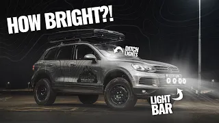 LIGHT 'EM UP!! 🔦 Touareg and Cayenne Light Bar!