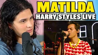 Vocal Coach Reacts to Harry Styles - Matilda (LIVE)