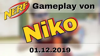 Nerf Gamplay von Niko | Nerf Battle 01.12.2019 | Owl-Nerf Community e.V.