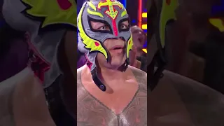 "Rey Mysterio snaps and punches his son Dominik!: SmackDown" #shorts #wwe #viral