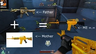 Crossfire NA: Golden M4A1 | Hero Mode X