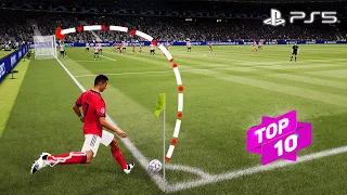 TOP 10 BEST GOALS IN FIFA 22 #1 (PS5)