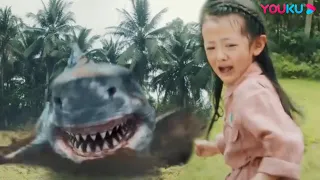 Mutant shark goes on a man-eating spree! | Land Shark | YOUKU MONSTER MOVIE