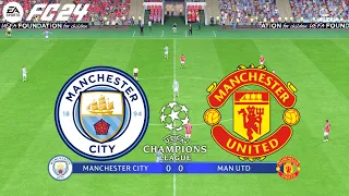 FC 24 | Manchester City vs Manchester United - UCL UEFA Champions League Final - PS5™ Full Gameplay