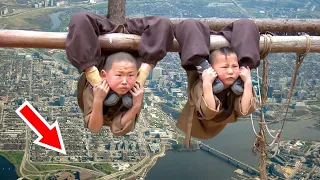 रोंगटें खड़े हो जायेंगे इन बच्चों की कुंगफू ट्रैनिग देखकर | Toughest Kungfu Training of Shaolin Kids