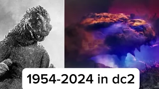 Evolution Of Godzilla (1954-2024) Remake in DC2