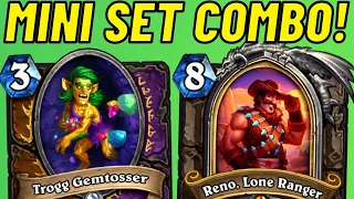 This Hearthstone Mini Set is SO BROKEN!!! Trogg Gemtosser OTK!