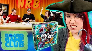 Let's Play FORGOTTEN WATERS with Ellen from Oxventure | Board Game Club