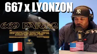 AMERICAN 🇺🇸 REACTS TO 🇫🇷 667 - 669 Part. 2 feat. Lyonzon | ENGLISH SUBTITLES |