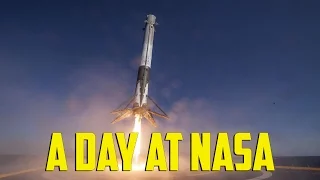 A Day at NASA + Space X Launch