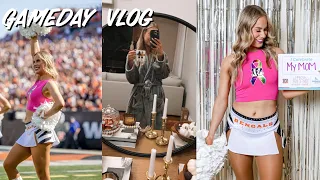 nfl cheerleader gameday vlog