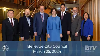 Bellevue City Council Meeting - March 25, 2024