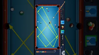 8 Ball pool trick shot tutorial 😱🔥 #shorts #8ballpool #youtubeshorts