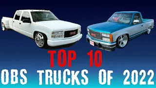 Top 10 OBS Trucks From 2022 OBSTRUCK.COM