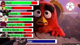 The Angry Birds Movie (2017) Final Battle with healthbars 4/4 (REMAKE)