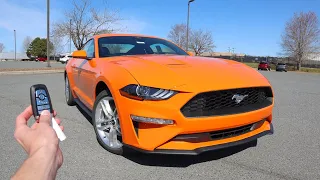 2021 Ford Mustang EcoBoost: Start Up, Exhaust, Test Drive and Review