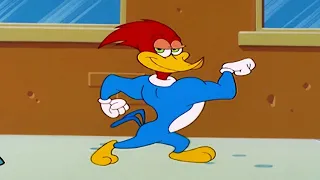 Woody is stretchy | Woody Woodpecker