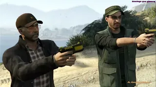 GTA: V (Strangers and Freaks) Joe and Joseph - Trevor - An American Welcome Gold Medal (1080p60HD)