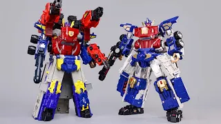 FansHobby FH MB-15 Naval Commander and Hasbro Armada Optimus Prime review and compare.Mangmotion