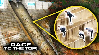 GIANT Dam Parkour RACE! (Who Wins?) 🇹🇷