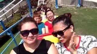 Roller skater at Enchanted Kingdom