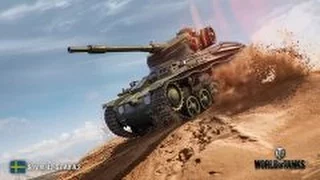 Strv m/42-57 ALT A.2  Нагиб Машина! 8kills World of Tanks