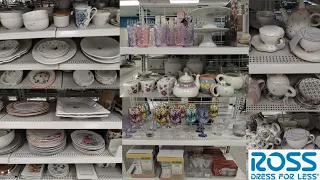FULLY STOCKED ROSS DINNERWARE | NEW DINING AND KITCHEN ESSENTIALS | ROSS SHOP WITH ME