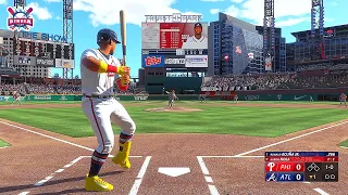 MLB The Show 23 Atlanta Braves vs Philadelphia Phillies - Gameplay PS5 60fps HD