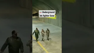 Iran releases footage claiming to have an underground jet fighter base 🚨