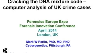 Cracking the DNA mixture code — computer analysis of UK crime cases