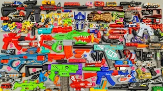 Mengumpulkan Senapan NERF Sniper GUNS Nerf War AK47 SENAPAN MESIN Magnum Revolver M416 Glock Pistol