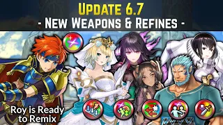 L!Roy, Bridal Fjorm, F!Mareeta, Kjelle, Mordecai, & Panne New Refines (Update 6.7) | FEH Guide