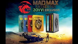 Mad Max Anthology   4K Ultra HD Zavvi Exclusive Steelbook Collection