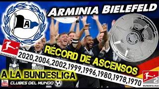 ARMINIA BIELEFELD - Récord de Ascensos a la Bundesliga - Clubes del Mundo (Alemania)