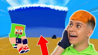 SOBREVIVA AO TSUNAMI DE 100 METROS NO ROBLOX!! (Tsunami Game)